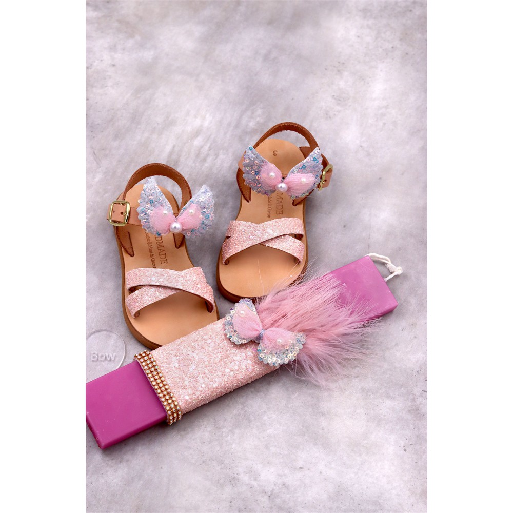 1096 Izabella Παιδικά & βρεφικά δερμάτινα σανδάλια. (ΧΧ)