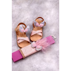 1096 Izabella Παιδικά & βρεφικά δερμάτινα σανδάλια. (ΧΧ)