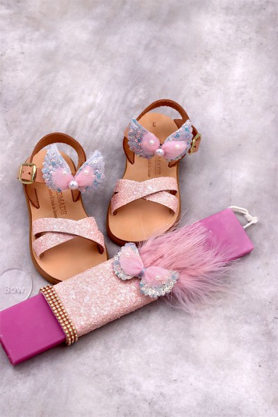 1096 Izabella Παιδικά & βρεφικά δερμάτινα σανδάλια. (ΧΧ)