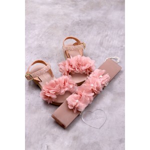 2025A Betty Παιδικά & βρεφικά δερμάτινα ή ανατομικά σανδάλια. (ΔΛ)