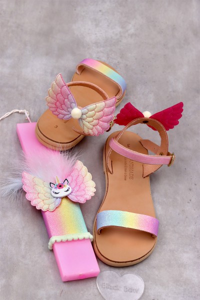 3106 Mabel Παιδικά & βρεφικά δερμάτινα ή ανατομικά σανδάλια.(ΔΛ)