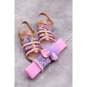 3111 Avianna Παιδικά δερμάτινα ή ανατομικά σανδάλια.