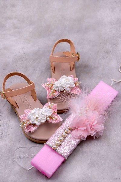 3157  Flow Παιδικά & βρεφικά δερμάτινα ή ανατομικά σανδάλια.