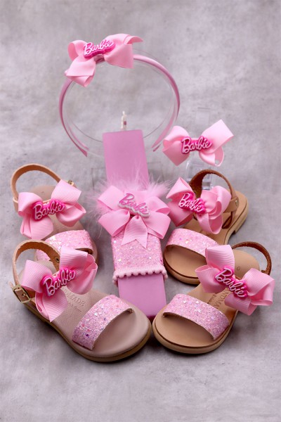 5006B Barbie Παιδικά & βρεφικά δερμάτινα ή ανατομικά σανδάλια. (ΔΛ)