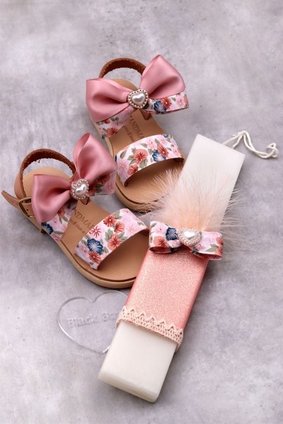 5023 Flora D Παιδικά & βρεφικά δερμάτινα ή ανατομικά σανδάλια. (ΔΛ)