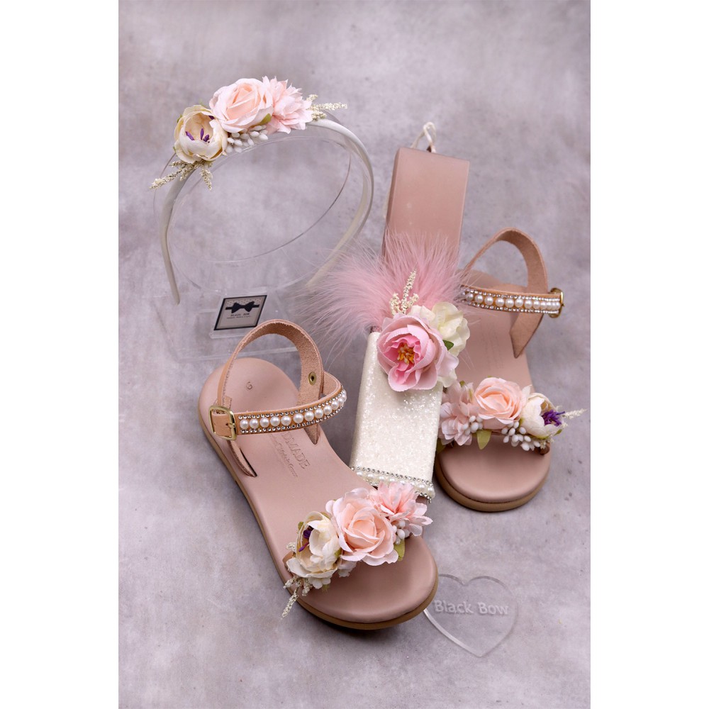 5033 Azalea Παιδικά & βρεφικά δερμάτινα ή ανατομικά σανδάλια. (ΔΛ) 