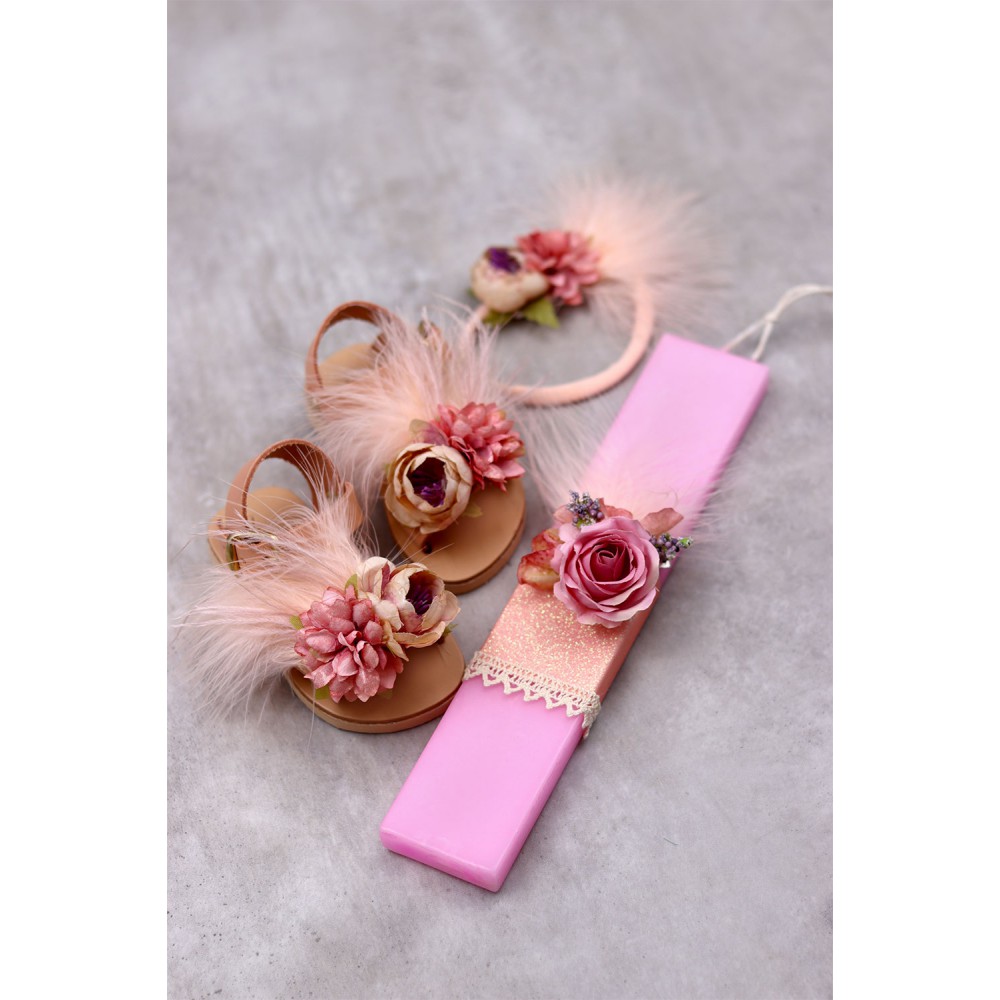 5036 Calla Παιδικά & βρεφικά δερμάτινα ή ανατομικά σανδάλια. (ΔΛ)