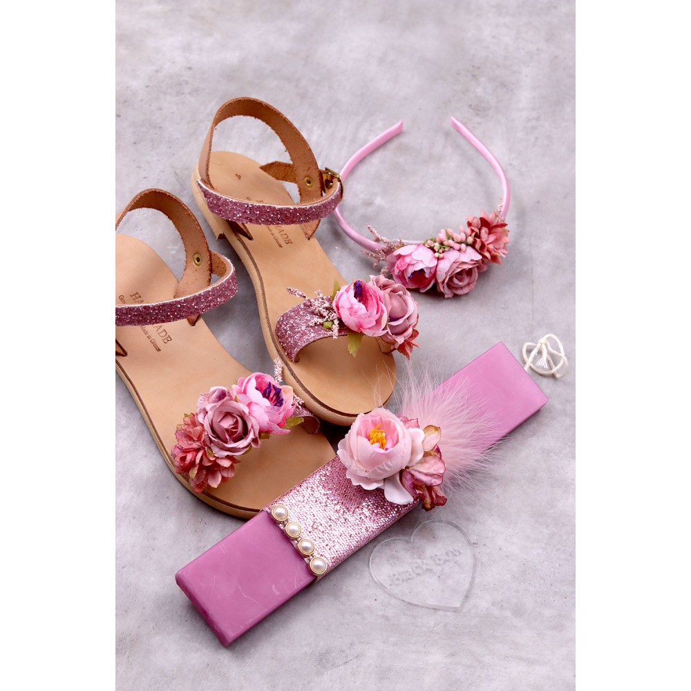 5039 Magnolia Παιδικά & βρεφικά δερμάτινα ή ανατομικά σανδάλια. (ΔΛ)