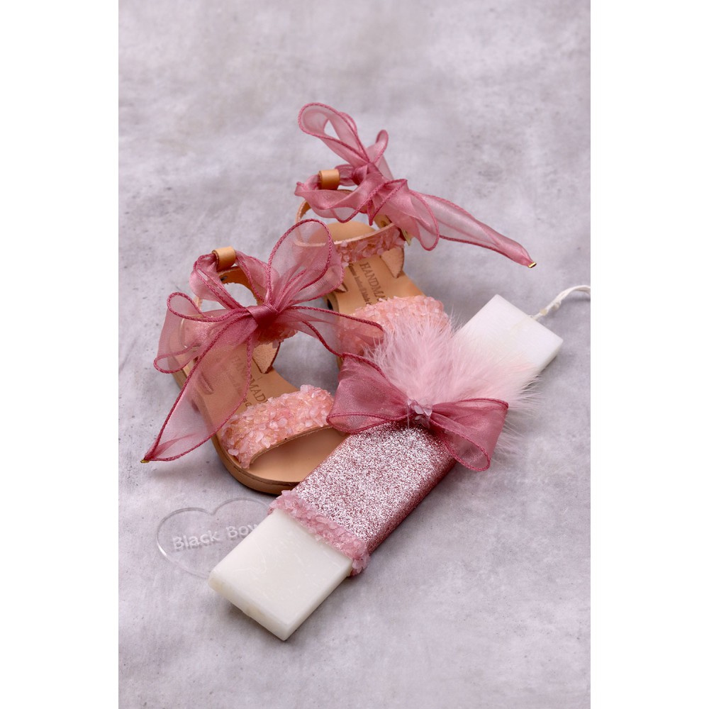 5049 Alexa Love Παιδικά & βρεφικά δερμάτινα ή ανατομικά σανδάλια ΜΕ ΑΠΟΣΠΩΜΕΝΟ ΦΙΟΓΚΟ. (ΔΛ)