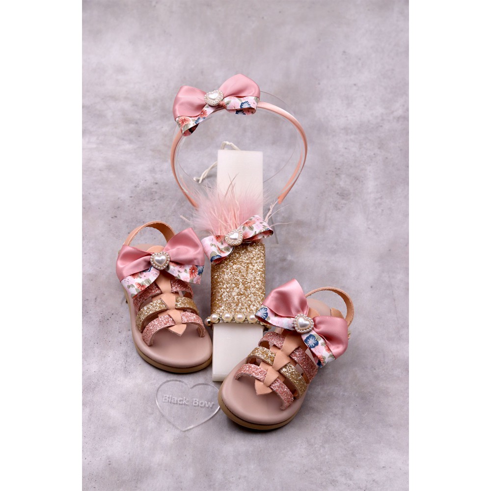 5052 Klarance Παιδικά δερμάτινα ή ανατομικά σανδάλια. (Ερμής)