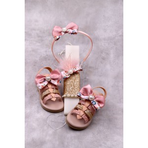 5052 Klarance Παιδικά δερμάτινα ή ανατομικά σανδάλια. (Ερμής)