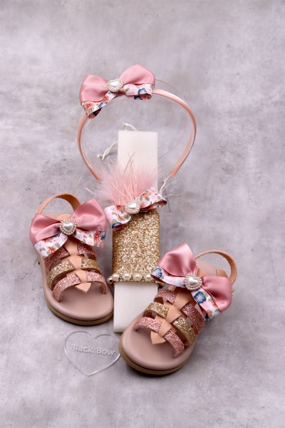 5052 Klarance Παιδικά δερμάτινα ή ανατομικά σανδάλια. (Ερμής)