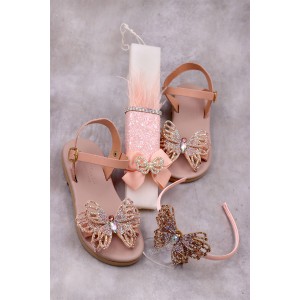 6015 Blinkerfly Παιδικά & βρεφικά δερμάτινα ή ανατομικά σανδάλια. (ΔΛ)