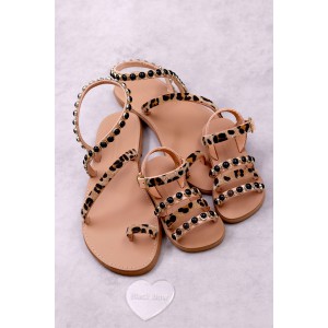 7051A Pony Skin Παιδικά & βρεφικά δερμάτινα ή ανατομικά σανδάλια. (ΕΡΜΗΣ)