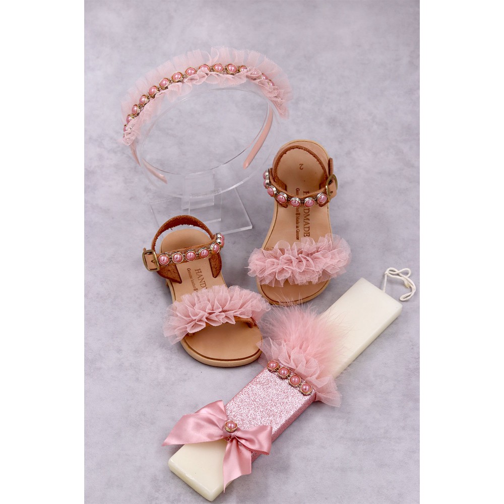 7016 Frou Frou Παιδικά & βρεφικά δερμάτινα ή ανατομικά σανδάλια. (ΔΛ)