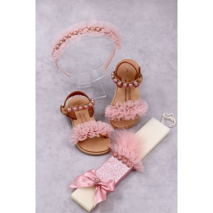 7016 Frou Frou Παιδικά & βρεφικά δερμάτινα ή ανατομικά σανδάλια. (ΔΛ)