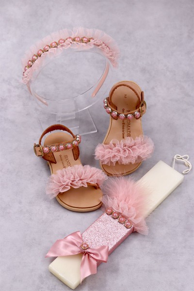 7016 Frou Frou Παιδικά & βρεφικά δερμάτινα ή ανατομικά σανδάλια. (ΔΛ)