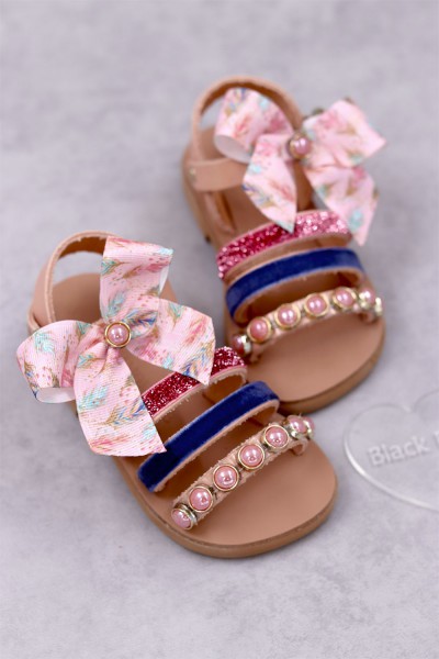 7022B Danielina Παιδικά & βρεφικά δερμάτινα ή ανατομικά σανδάλια. (ΕΡΜΗΣ)