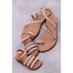 7028-1 Speal Γυναικεία δερμάτινα ή ανατομικά σανδάλια. (ΦΙΔΙ)