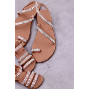 7028 Spearl Παιδικά & βρεφικά δερμάτινα ή ανατομικά σανδάλια. (ΕΡΜΗΣ)