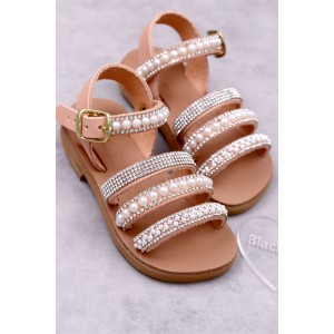 7028 Spearl Παιδικά & βρεφικά δερμάτινα ή ανατομικά σανδάλια. (ΕΡΜΗΣ)