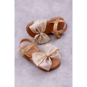 7030 Goldiezzz Παιδικά & βρεφικά δερμάτινα ή ανατομικά σανδάλια. (ΔΛ)