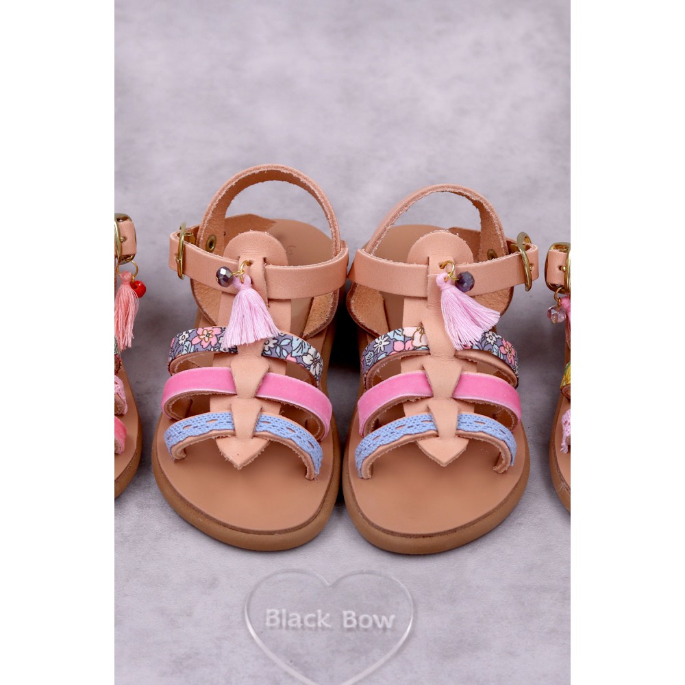 4900 Feliana Παιδικά δερμάτινα ή ανατομικά σανδάλια. (Ερμής )