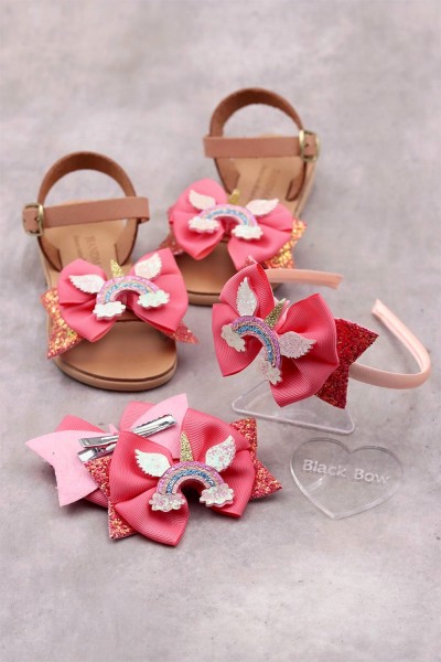 4999 Rainbow Παιδικά & βρεφικά δερμάτινα ή ανατομικά σανδάλια. (ΔΛ)