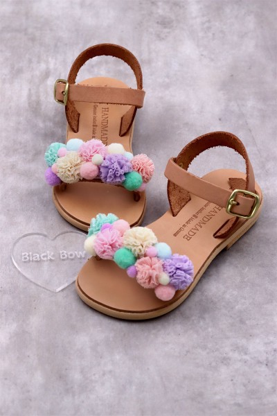 5001A Zella Παιδικά & βρεφικά δερμάτινα ή ανατομικά σανδάλια. (ΔΛ)