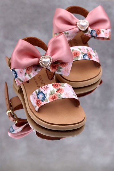 5023 Flora D Παιδικά & βρεφικά δερμάτινα ή ανατομικά σανδάλια. (ΔΛ)