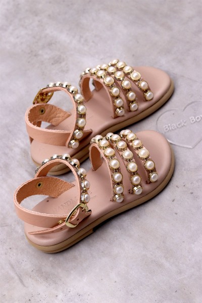 5027B Lovie Παιδικά & βρεφικά δερμάτινα ή ανατομικά σανδάλια. (ερμής)