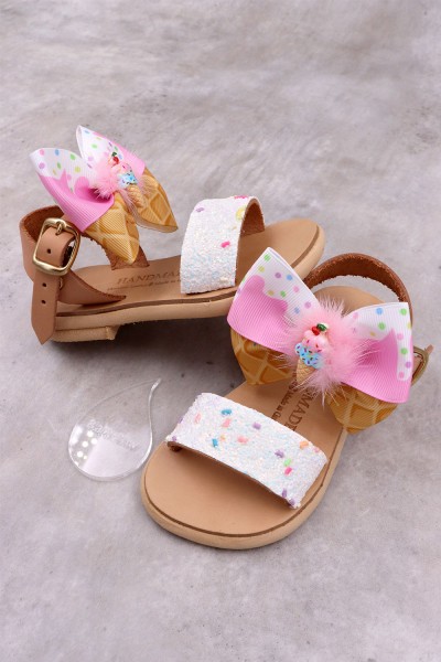 5031 Sugar Free Παιδικά & βρεφικά δερμάτινα ή ανατομικά σανδάλια. (ΔΛ)