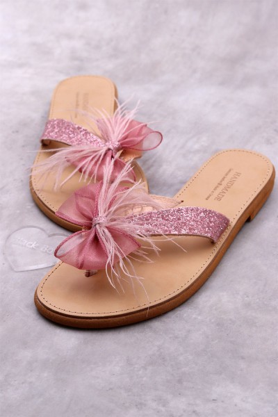 5032-1 Dolce vita Γυναικεία δερμάτινα σανδάλια. (Διχάλα)