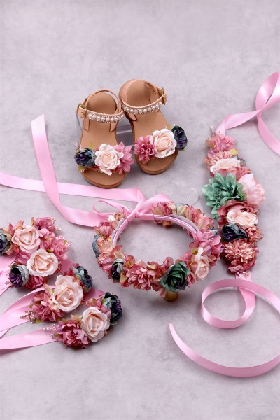 5033 Azalea Παιδικά & βρεφικά δερμάτινα ή ανατομικά σανδάλια. (ΔΛ) 