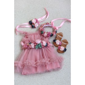 STE2600Β, Χειροποίητη ζώνη σε σατέν κορδέλα (25cm + έξτρα κορδέλα)