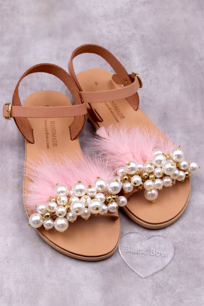 5041-2 Gigi Γυναικεία δερμάτινα σανδάλια. (ΔΛ) 