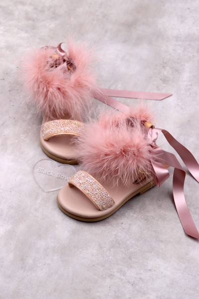 5047 Twinny  Παιδικά & βρεφικά δερμάτινα ή ανατομικά σανδάλια ΜΕ ΑΠΟΣΠΩΜΕΝΑ ΠΟΥΠΟΥΛΑ. (ΔΛ)