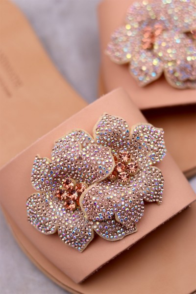 5051 Jasper Γυναικεία δερμάτινα σανδάλια. (Πα Χω)