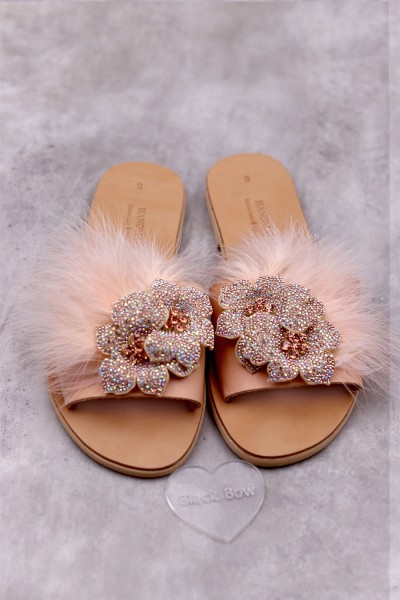 5051B Jasper Γυναικεία δερμάτινα σανδάλια. (Πα Χω)