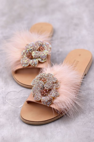 5051B Jasper Γυναικεία δερμάτινα σανδάλια. (Πα Χω)