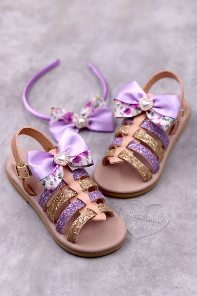 5052 Klarance Παιδικά δερμάτινα ή ανατομικά σανδάλια. (Ερμής)