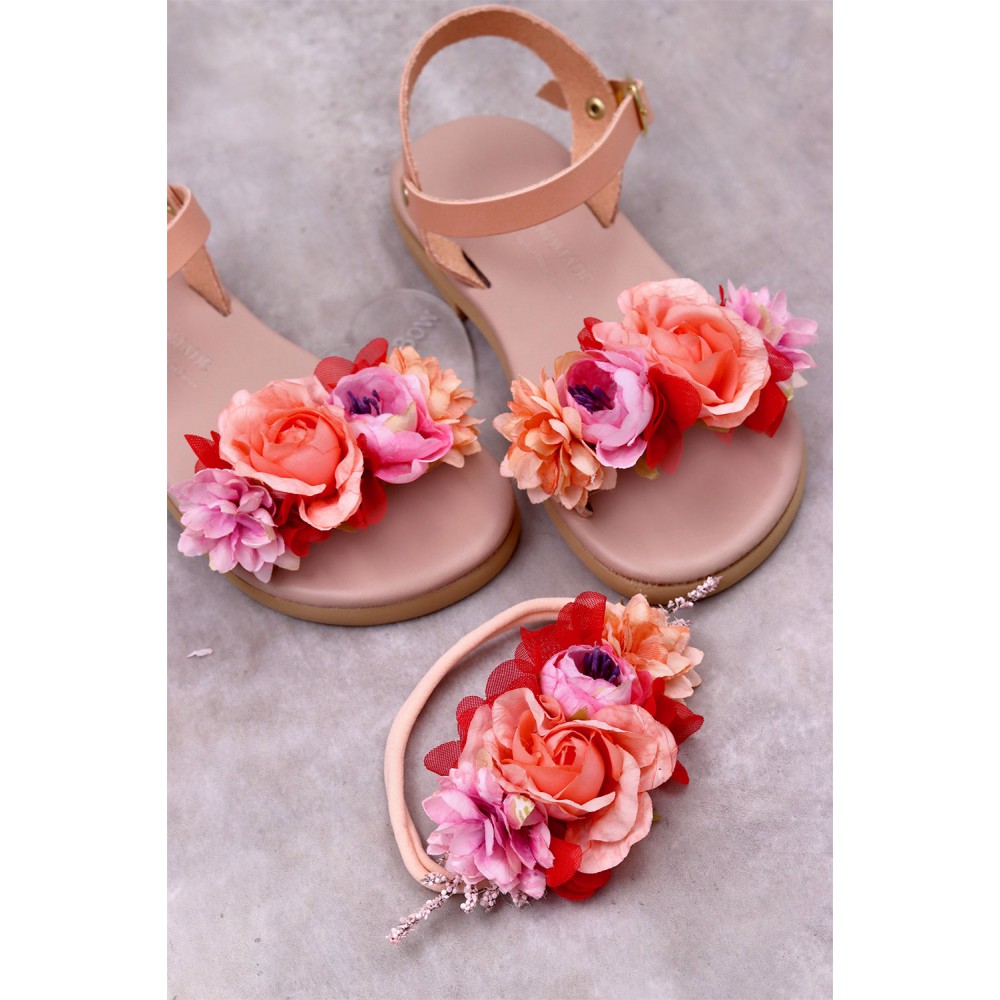 5055 Rosestar Παιδικά & βρεφικά δερμάτινα ή ανατομικά σανδάλια. (ΔΛ)