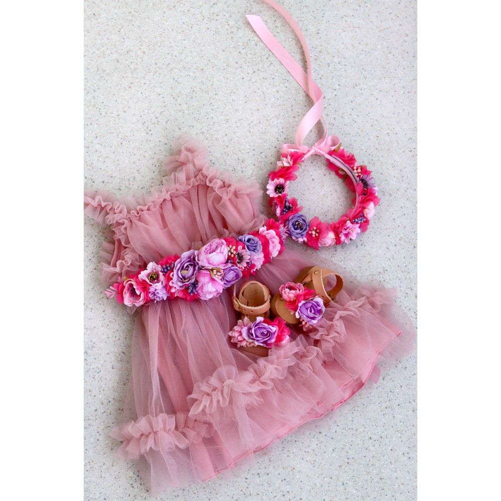 5055B Rosestar Παιδικά & βρεφικά δερμάτινα ή ανατομικά σανδάλια. (ΔΛ)