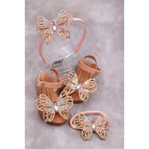 6015 Blinkerfly Παιδικά & βρεφικά δερμάτινα ή ανατομικά σανδάλια. (ΔΛ)