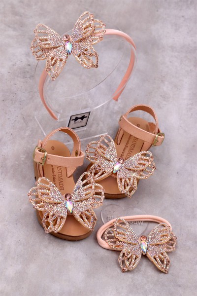 6015 Blinkerfly Παιδικά & βρεφικά δερμάτινα ή ανατομικά σανδάλια. (ΔΛ)