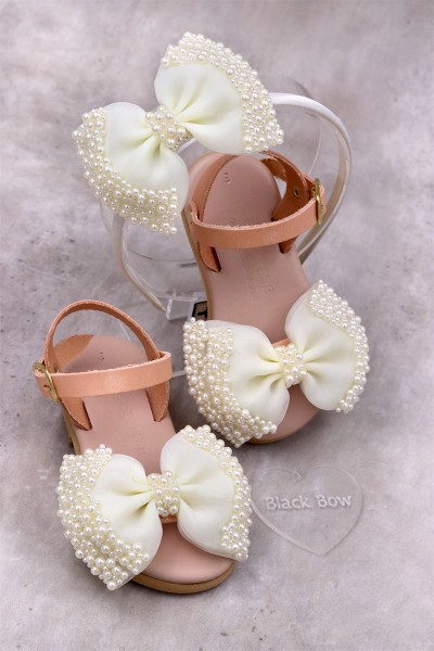 6020 Perlas Παιδικά & βρεφικά δερμάτινα ή ανατομικά σανδάλια. (ΔΛ)