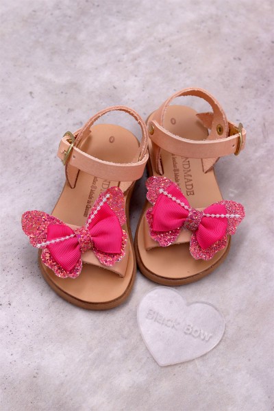 6028 Glitter Butty Παιδικά & βρεφικά δερμάτινα ή ανατομικά σανδάλια. (ΔΛ)