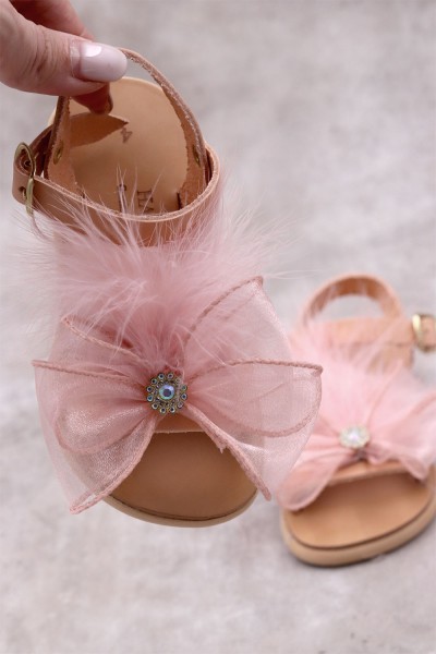 6033 Facia Παιδικά & βρεφικά δερμάτινα ή ανατομικά σανδάλια. (ΔΛ)