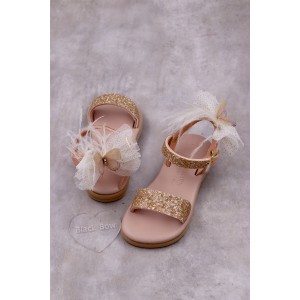 6040 ButterGlow Παιδικά & βρεφικά δερμάτινα ή ανατομικά σανδάλια. (ΔΛ)