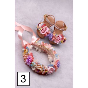 6064B Carlie Παιδικά & βρεφικά δερμάτινα ή ανατομικά σανδάλια. (ΔΛ)